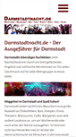 Mobile Screenshot of darmstadtnacht.de